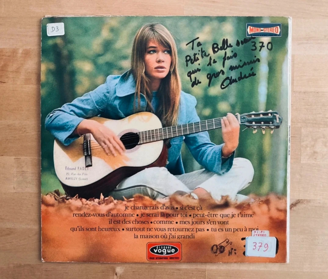 Disco de vinil 33T Françoise Hardy La maison où j’ai grandi. – photo 2